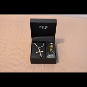 Hudson + Jax Stainless Steel Necklace w/ Keychain